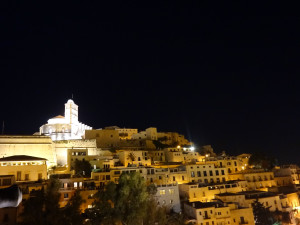 Dalt Vila Ibiza de noche